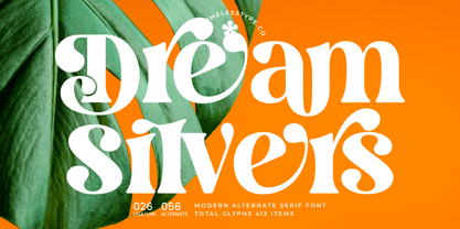 Dream Silvers Font Poster 1