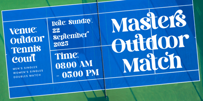 Dream Silvers Font Poster 2