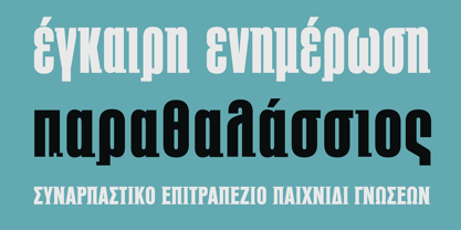 PF Fusion Slab Font Poster 5