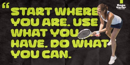 Raga Koner Font Poster 8