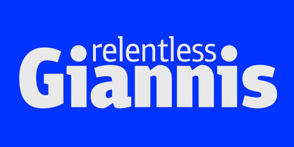 PF Bulletin Sans Pro Font Poster 1