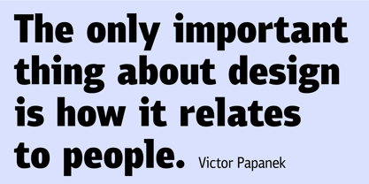 PF Bulletin Sans Pro Font Poster 3