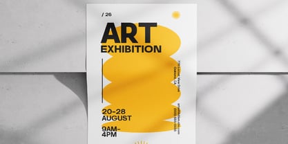 Akmorn Grotesque Font Poster 7