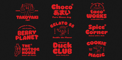 Mochi Boom Font Poster 8