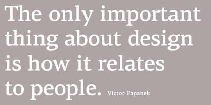 PF Centro Serif Pro Font Poster 4