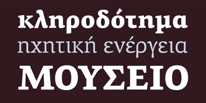 PF Centro Serif Pro Font Poster 11