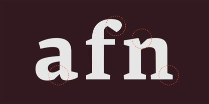 PF Centro Serif Pro Font Poster 3