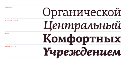 PF Centro Serif Pro Font Poster 14