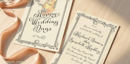 Badhong Font Poster 2