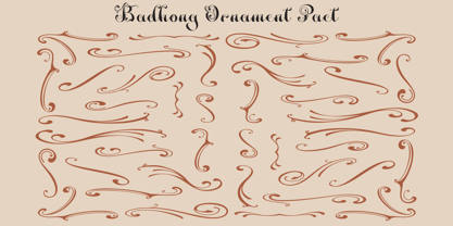 Badhong Font Poster 10