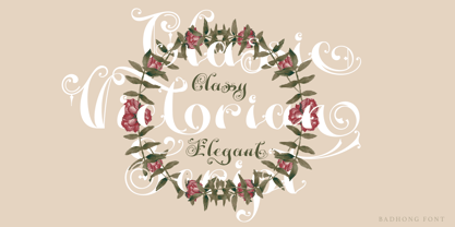 Badhong Font Poster 5