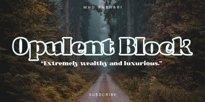 Astoria heavy Font Poster 6