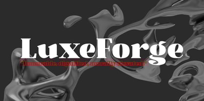 Astoria heavy Font Poster 3