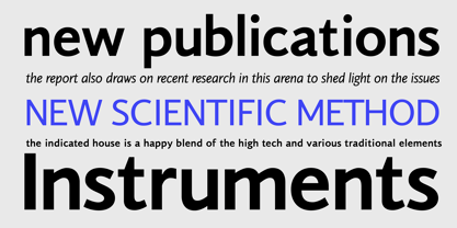 PF Diplomat Sans Font Poster 5