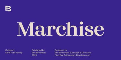 Marchise Font Poster 1