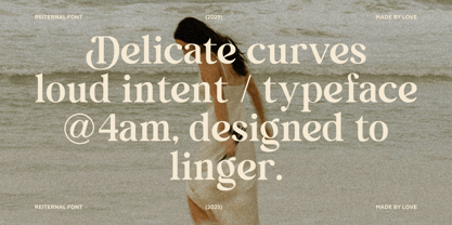 Reiternal Font Poster 7