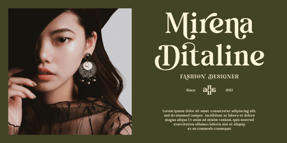 Reiternal Font Poster 2