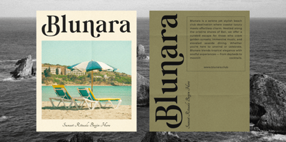 Reiternal Font Poster 4