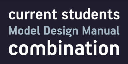 PF Handbook Pro Font Poster 3