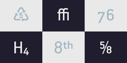 PF Handbook Pro Font Poster 6