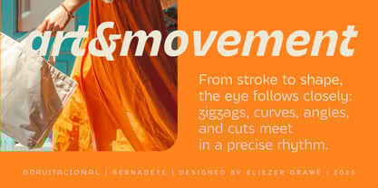 Bernadete Font Poster 10