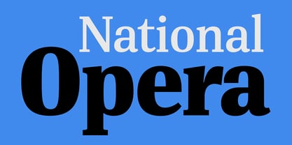 PF DIN Serif Font Poster 11