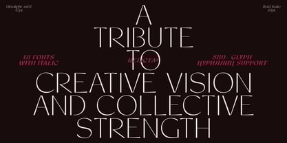 Relicta Font Poster 2