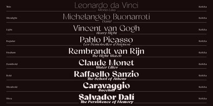 Relicta Font Poster 6