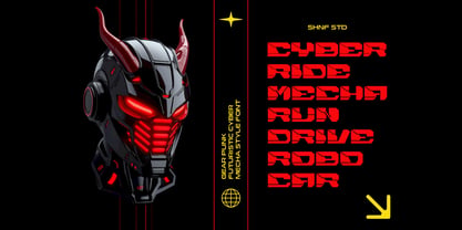 Gearpunk Font Poster 2