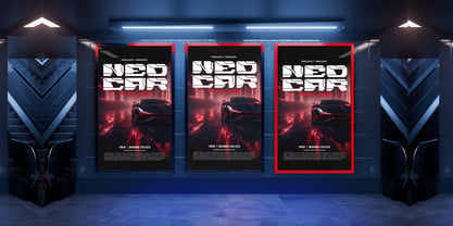 Gearpunk Font Poster 4