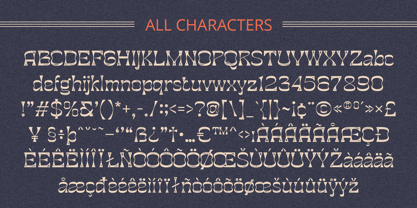 Caplosy Font Poster 14