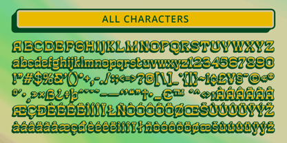 Caplosy Font Poster 10