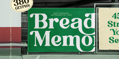 Sphere Memory Font Poster 4