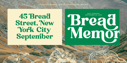 Sphere Memory Font Poster 3