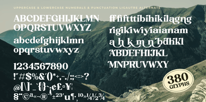 Sphere Memory Font Poster 8