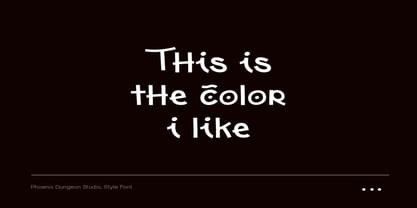 Etarick Font Poster 5