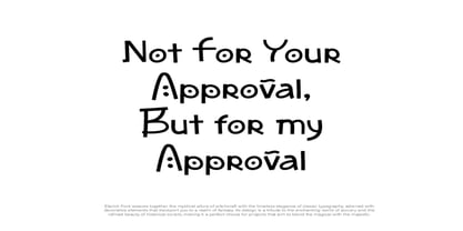 Etarick Font Poster 1