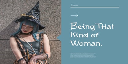 Etarick Font Poster 9