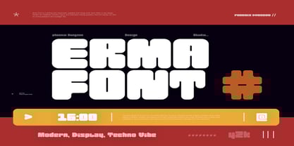 Erma Font Poster 3
