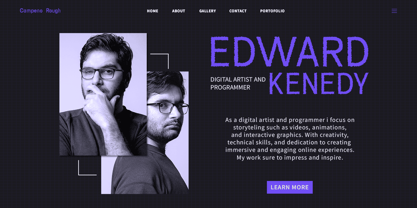 Campeno Rough Font Poster 3