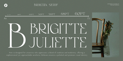Brikelia Font Poster 10