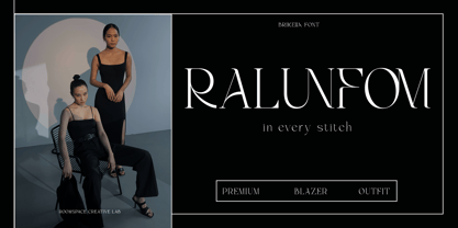 Brikelia Font Poster 3