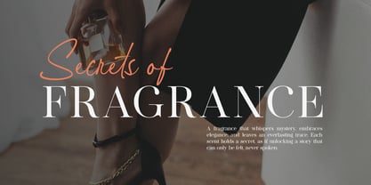 Crystal Mirage Font Poster 5