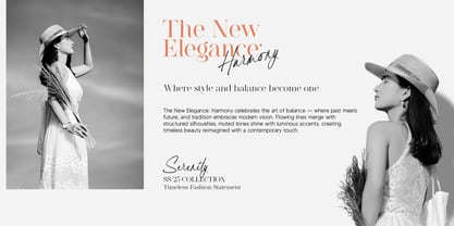 Crystal Mirage Font Poster 4