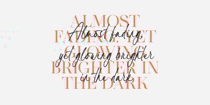 Crystal Mirage Font Poster 6