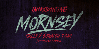 Mornsey Font Poster 1