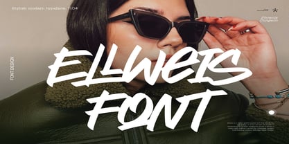 Ellweis Font Poster 2