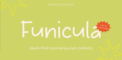 Funicula Font Poster 1