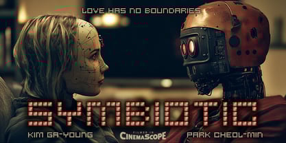 Cubisquare AOE Font Poster 5