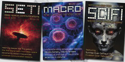 Cubisquare AOE Font Poster 3